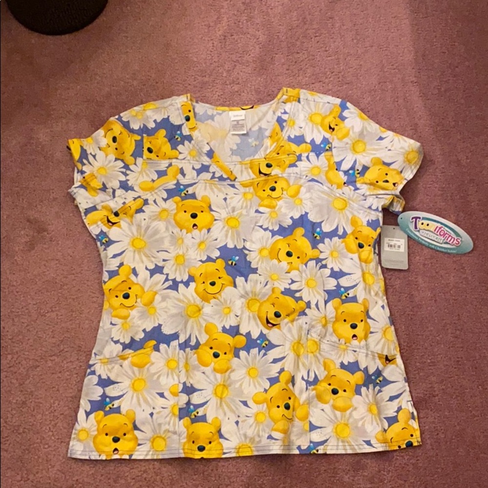 Winnie The Pooh scrub top